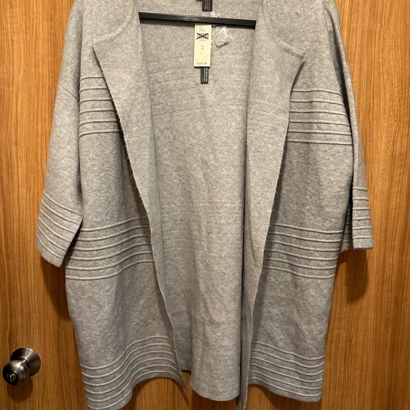 Anthropologie Michael Starts structured Sweater Coat Size Small - Picture 9 of 11